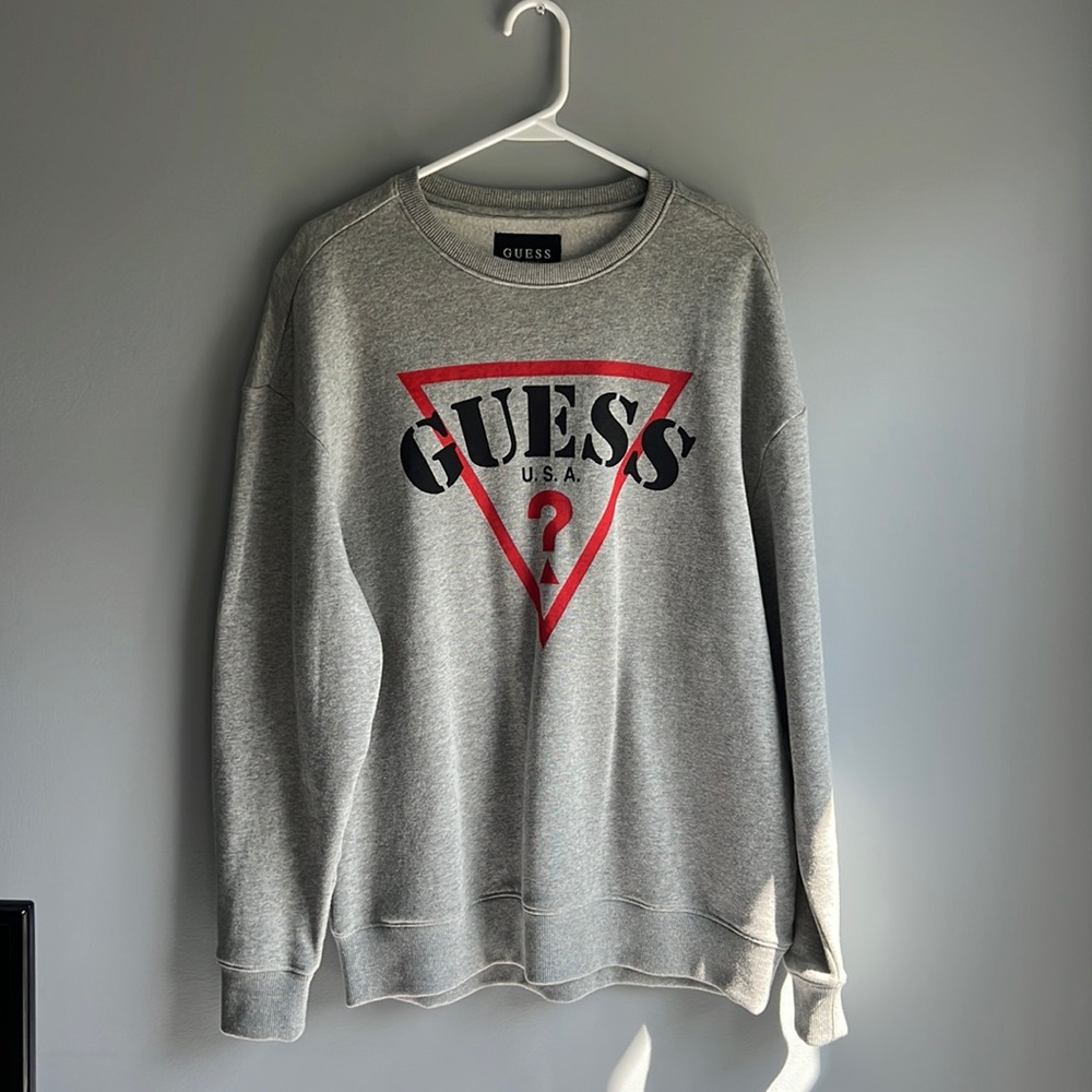 Men’s Guess Pullover Sweatshirt